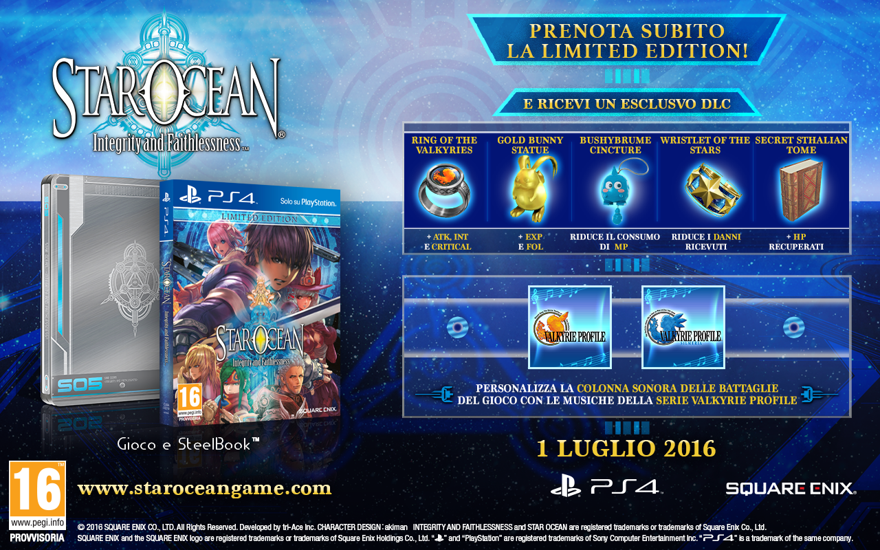 Star ocean 5 collector's edition