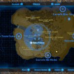 Zelda Breath of the Wild Sacrari Altopiano Origini mappa Nintendo Wii U Switch Gamempire