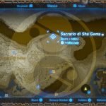 Zelda Breath of the Wild Sacrario Sha Gema mappa Nintendo Wii U Switch Gamempire