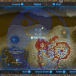 Zelda Breath of the Wild minisfida I Fossili di balena gigante Oldin 02 mappa Nintendo Wii U Switch Gamempire