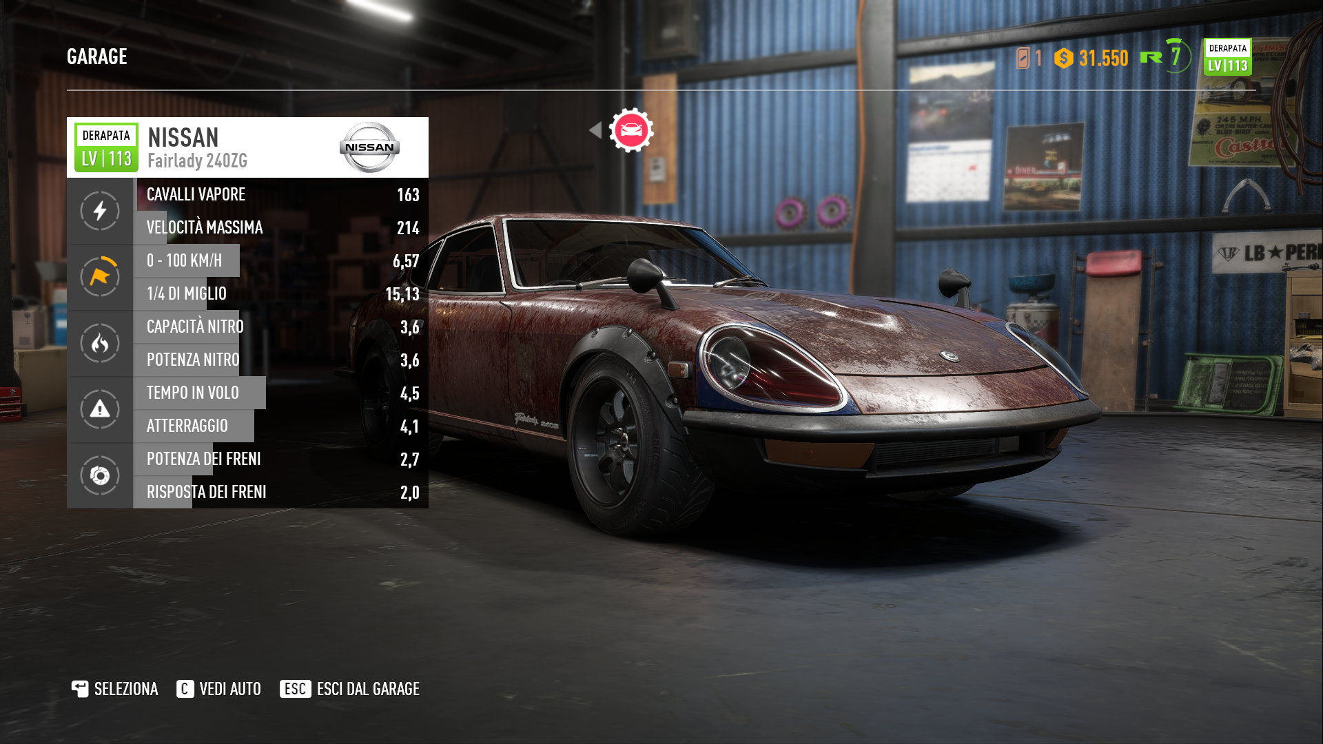 Nissan Fairlady NFS Payback