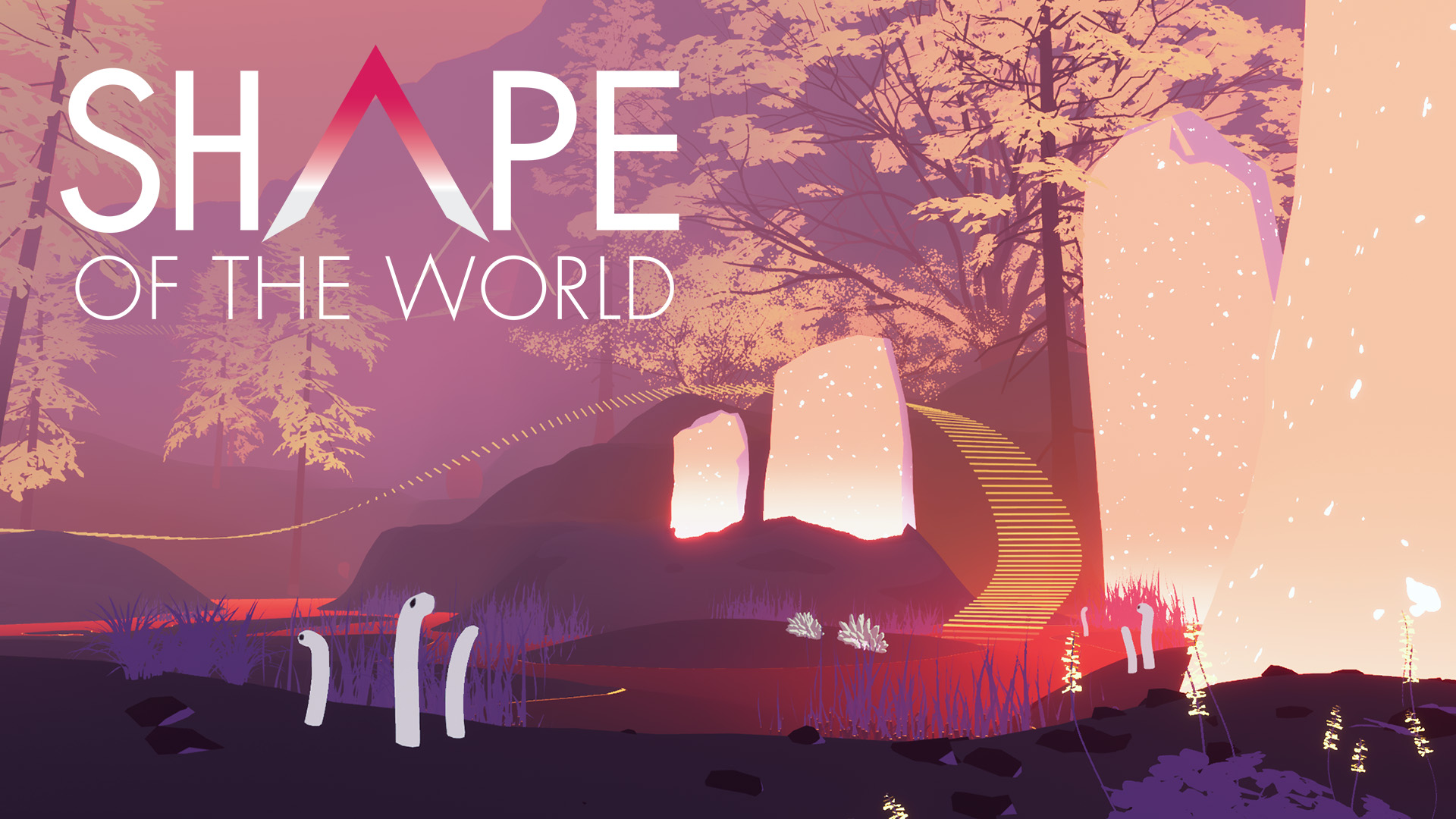 Est world. Shape of the World игра. 2d фон. Инди проекты. Обои на рабочий стол Гравити Фолз.